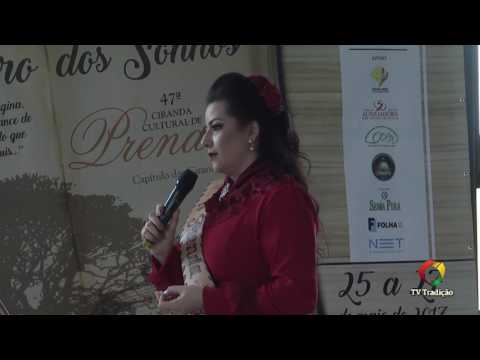 Diellen Teixeira Godoi Soares - - 47ª Ciranda Cultural de Prendas - Provas Oral e Artística