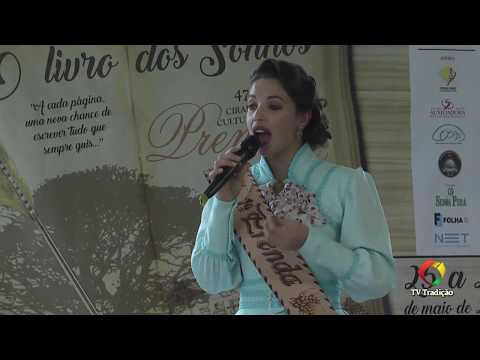 Mônica Pinheiro - 14ªRT - 47ª Ciranda Cultural de Prendas - Provas Oral e Artística