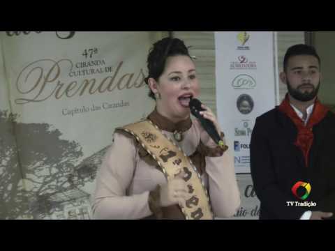 Jayne Nascimento Machado - 3ªRT - 47ª Ciranda Cultural de Prendas - Provas Oral e Artística