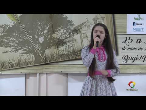 Luiza Tormes - 22ªRT - 47ª Ciranda Cultural de Prendas - Provas Oral e Artística