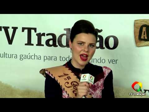 A VOZ DA TRADIÇAO 183  - 1ª Prenda do RS - Renata da Silva
