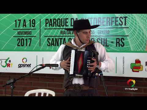 PAULO CEZAR MACIEL PINTOR -  ENART 2017 - GAITA DE BOTÃO ATÉ 8 BAIXOS
