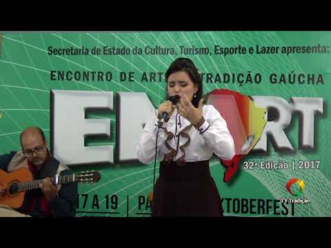 LAYRA TEREZINHA RODRIGUES SOUZA - INTÉRPRETE SOLISTA VOCAL - ENART 2017