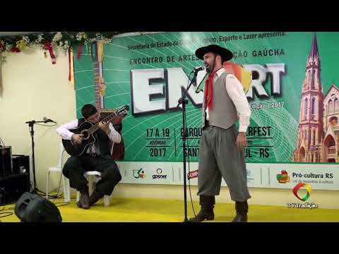 JONEI ALEXANDRE RACTZ - DECLAMAÇÃO MASCULINA - ENART 2017 - SÁBADO