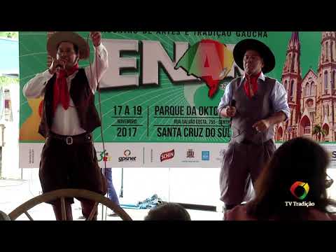 JOEL P. DA CONCEIÇÃO X MIGUEL Q. DA CUNHA - TROVA ESTILO GILDO DE FREITAS - SÁBADO - ENART 2017