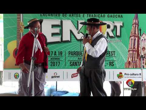 LUIZ CARLOS ARAUJO X PAULO R. LIMA CHAVES - TROVA DE MARTELO - ENART 2017 - FINAL