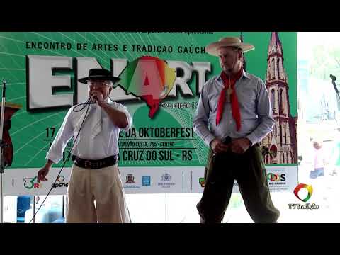 CLOVIS SILVEIRA DA SILVA x JORGE LUIS PIENIZ - TROVADOR MAIS POPULAR - ENART 2017