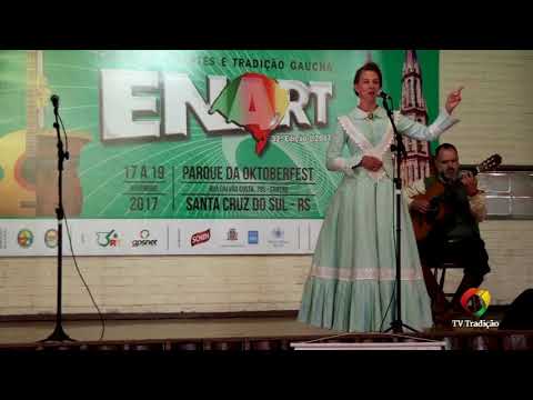 JUDITE LUIZA BROCK CARLET - DECLAMAÇÃO FEMININA - ENART 2017 - DOMINGO