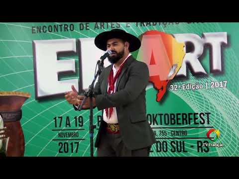 PABLO COSTA SANTANA - DECLAMAÇÃO MASCULINA - ENART 2017 - SÁBADO