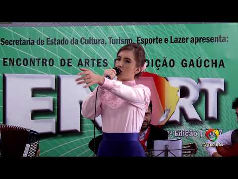 LAURA BAUM - INTÉRPRETE SOLISTA VOCAL FEMININO - ENART 2017 - DOMINGO