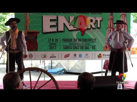 JEFERSON LUIS KUNTZLER X CLOVIS SILVEIRA DA SILVA - TROVA MI MAIOR DE GAVETÃO - SÁBADO - ENART 2017
