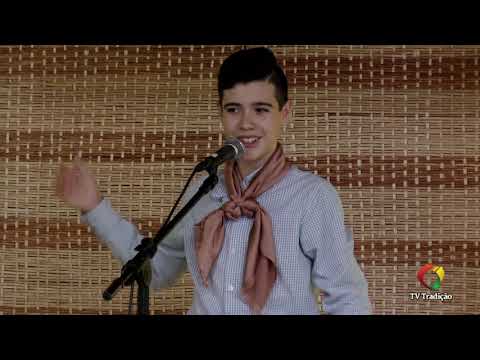 Luis Gustavo Dal Maria do Amaral - Declamação - II Rodeio Artístico Nacional de Abdon Batista