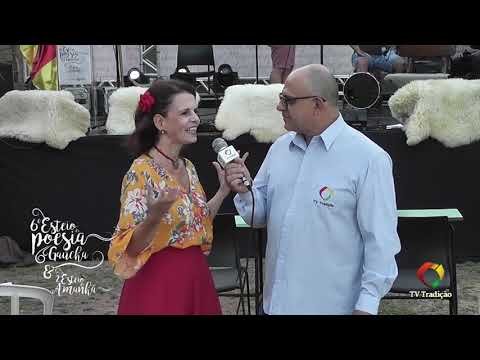6º Esteio da Poesia Gaúcha - Entrevista: Tânia Goulart