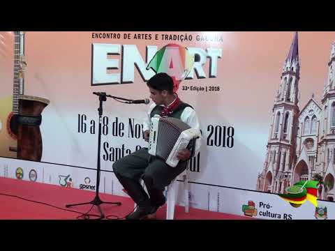 JOÃO PEDRO JENISCH SILVEIRA - ENART 2018 - GAITA DE BOTÃO MAIS DE 8 BAIXOS