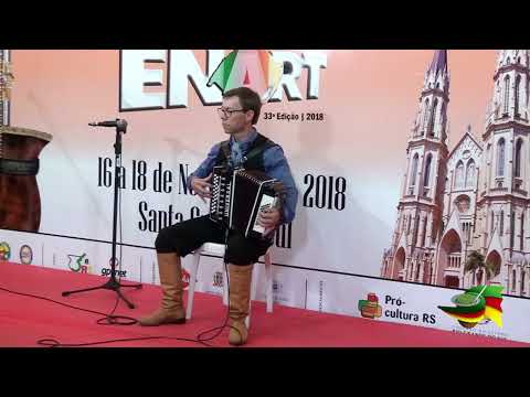 LEANDRO HENRIQUE LAUSMANN -  ENART 2018 - GAITA DE BOTÃO MAIS DE 8 BAIXOS
