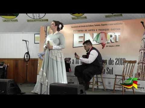 ALESSANDRA HOPPEN - ENART 2018 - INTÉRPRETE FEMININO - SÁBADO