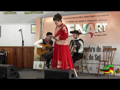 JOSIANE TEREZINHA DA SILVA BEDIN - ENART 2018 - INTÉRPRETE FEMININO - SÁBADO