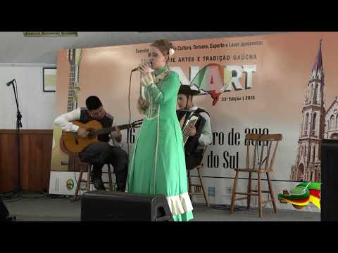 CARLA RAPKIEVICZ DONIN - ENART 2018 - INTÉRPRETE FEMININO - SÁBADO