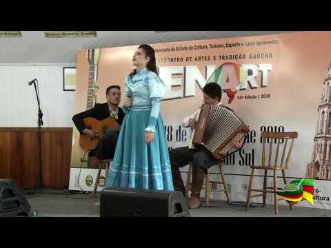 LAYRA TEREZINHA R. SOUZA - ENART 2018 - INTÉRPRETE FEMININO - SÁBADO