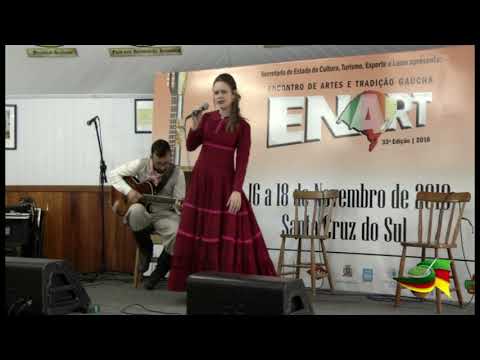 JORDANA GIACOMELLI - ENART 2018 - INTÉRPRETE SOLISTA VOCAL FEMININO