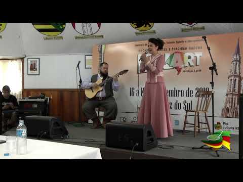 RITA DE CÁSSIA P. DA SILVA MAUCH  - ENART 2018 - INTÉRPRETE FEMININO