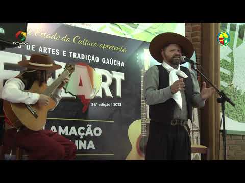 ALEX ANDRÉ VISENTIN - DECLAMAÇÃO - ENART 2023 - SÁBADO