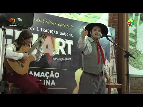 ALAN MARTINS DAS CHAGAS - DECLAMAÇÃO - ENART 2023 - SÁBADO