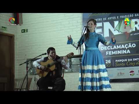 MILENA KEMP RUPPEL - DECLAMAÇÃO - ENART 2023 - SÁBADO