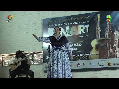 CLARA LISIANE FACCIO - DECLAMAÇÃO - ENART 2023 - SÁBADO