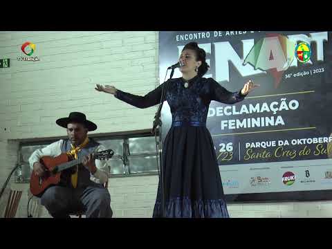 ANDRYÉLLI JARDIM MARTINS - DECLAMAÇÃO - ENART 2023 - SÁBADO