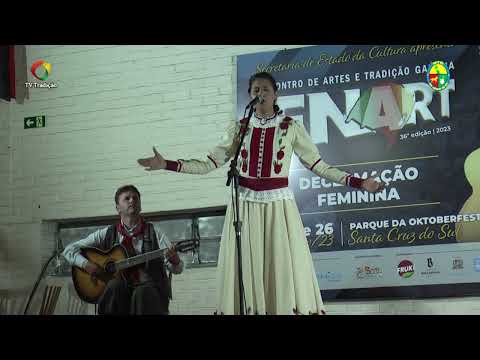 ANA CLARA BATISTA ANGELA MARIA DA SILVA - DECLAMAÇÃO - ENART 2023 - SÁBADO