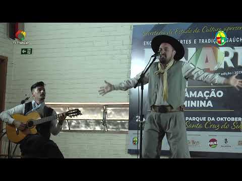 RAMIRO GRETHE BREGLES - DECLAMAÇÃO - ENART 2023 - DOMINGO