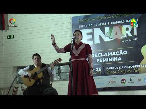 JÉSSICA RODRIGUES CRUZ - DECLAMAÇÃO - ENART 2023 - SÁBADO