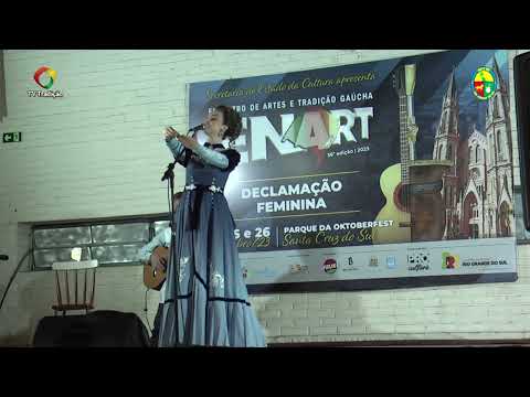 EDUARDA KAUFFMANN  - DECLAMAÇÃO - ENART 2023 - SÁBADO