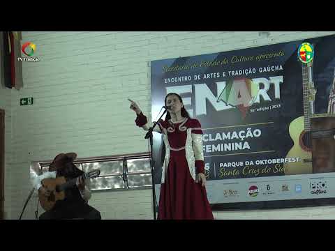 SUZANE URRUTIA MACHADO CAMARGO - DECLAMAÇÃO - ENART 2023 - SÁBADO