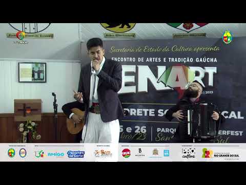 GUSTAVO DE MOURA - ENART 2023 - INTÉRPRETE MASCULINO - SÁBADO