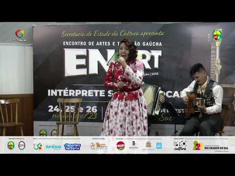 PAOLA LARREA DA SILVA MACHADO - INTÉRPRETE FEMININO - ENART 2023 - SÁBADO