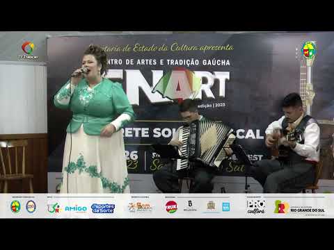 ALESSANDRA HOPPEN - INTÉRPRETE FEMININO - ENART 2023 - SÁBADO