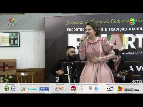 VITÓRIA ZWIRTES - INTÉRPRETE FEMININO - ENART 2023 - SÁBADO