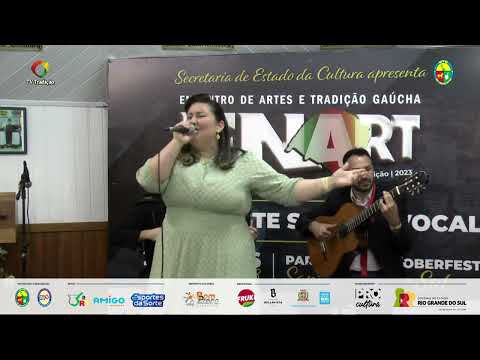 CENILDA LETICIA RODRIGUES DA SILVA - INTÉRPRETE FEMININO - ENART 2023 - SÁBADO