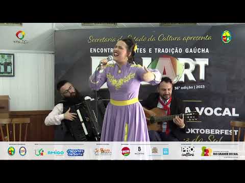 EMANUELLE P. CORREA - INTÉRPRETE FEMININO - ENART 2023 - DOMINGO