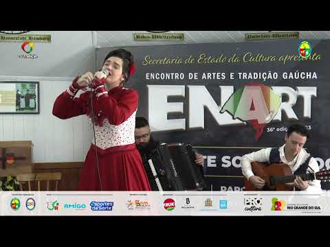 GABRIELA FERRAZ BORBA - INTÉRPRETE FEMININO - ENART 2023 - DOMINGO