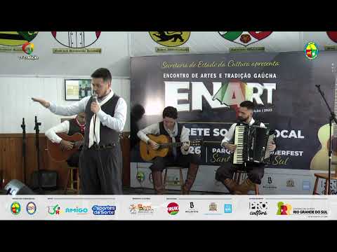 PABLO MACHADO CARDOSO - ENART 2023 - INTÉRPRETE MASCULINO - DOMINGO