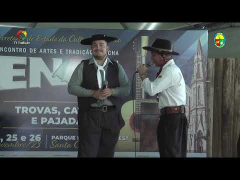 LUCIANO X ROGER - ENART 2023 - TROVA DE MARTELO - SÁBADO